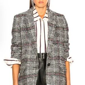 Isabel Marant toile Ice Check Wool Blazer Nordstrom Wool